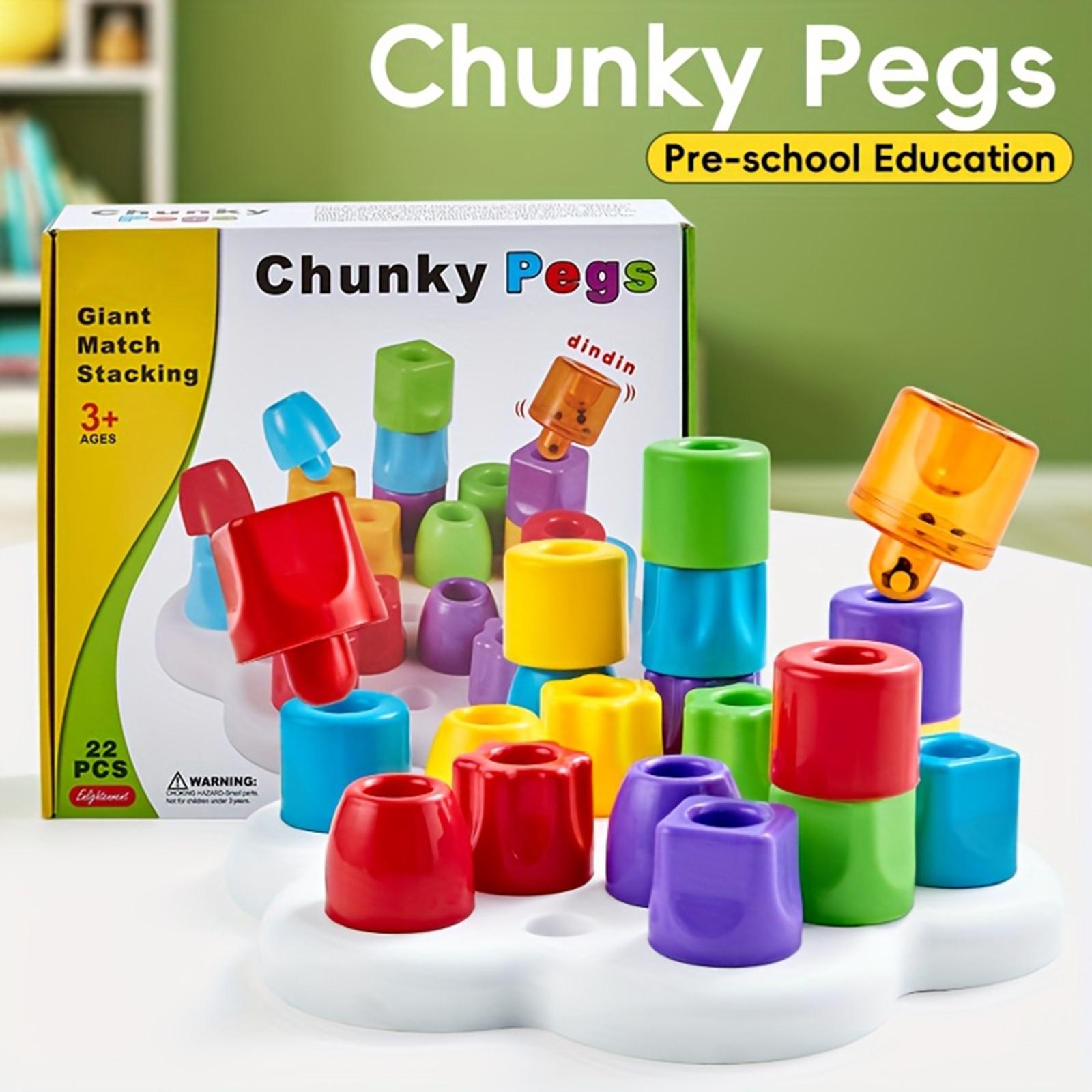 

Children s Stacking Toy Set, Educational Toys Suitable For Children, Hand Eye Coordination Training,Color Classification And Counting Game. One Size