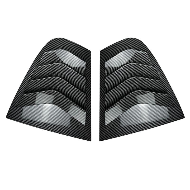 Car Rear Side Window Shutter Trim Windshield Shade Blind Cover For BMW 3 Series F30 F31 F35 318i 320i 325i M Sport 2013-2019