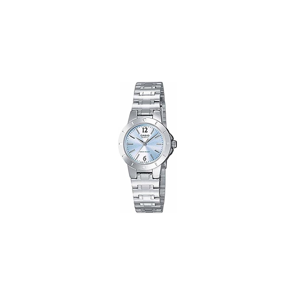 Casio Basic Analogue Ladies Watch LTP-1177A-2A Silver Stainless Steel Water Resistant