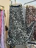 Multi-color summer Japan and Korea new chiffon fashion high waist thin pleated polka dot medium and long skirt women