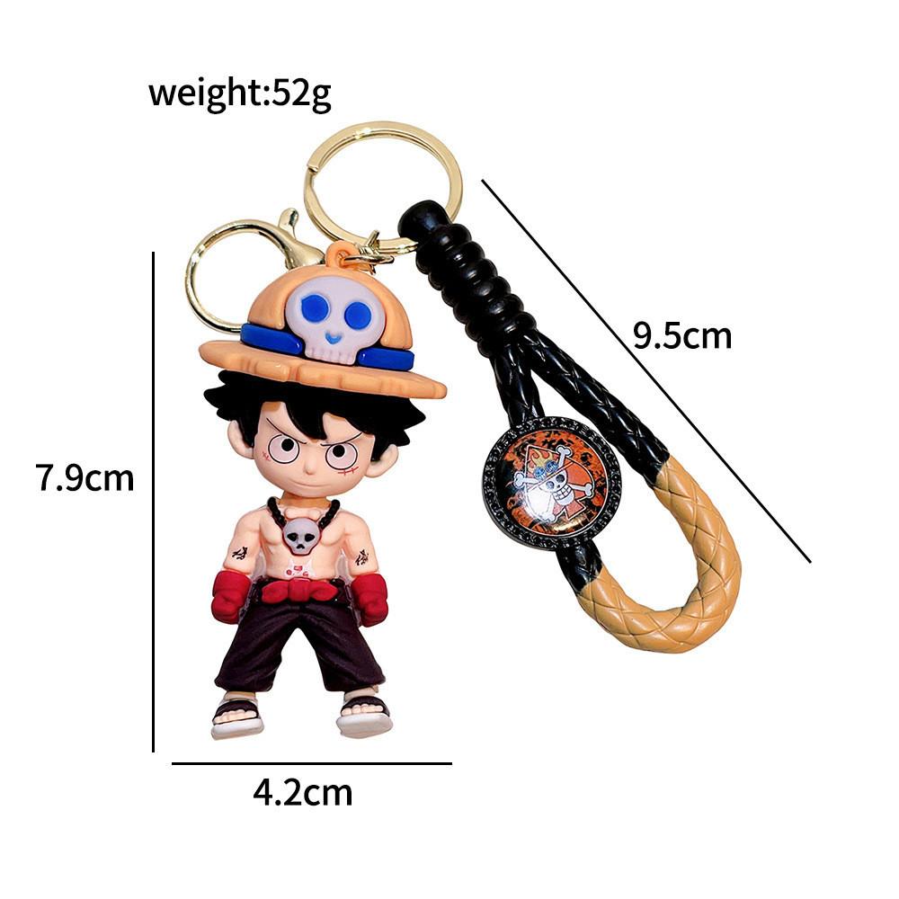 2024 One Piece Keychain Stylish Luffy Hoodie Keyring For Fans And Collectors