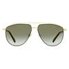 UniSex Aviator SunglaSSeS Lex S 2m2fq Black Gold 59mm 2m2fq