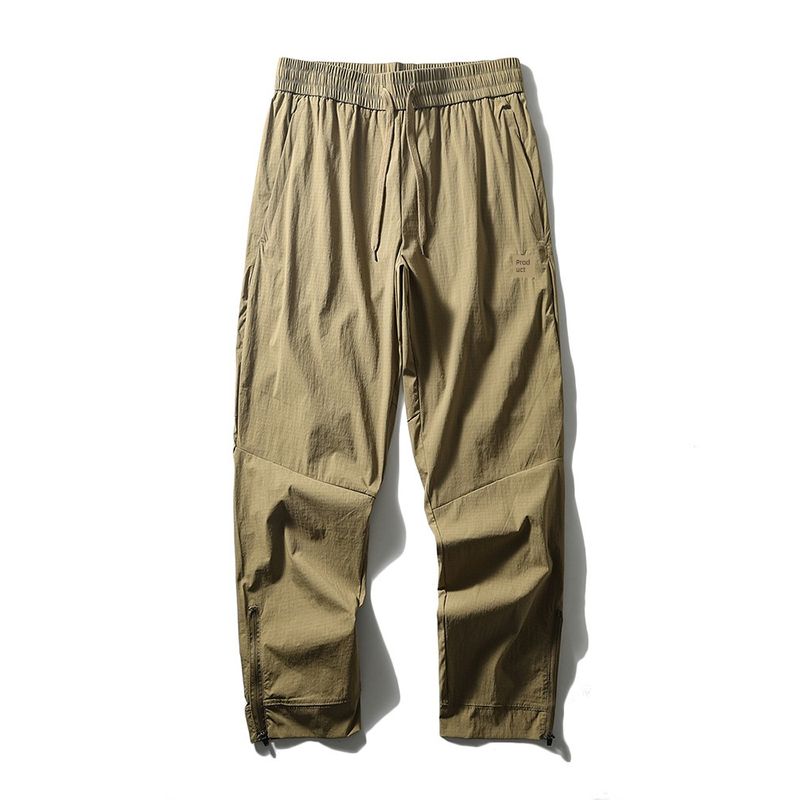 Outdoor Stretch Hiking Quick-Dry Pants Men Summer Thin Straight-leg Lightweight Sports Pants Export Men's Pants Casual Pants