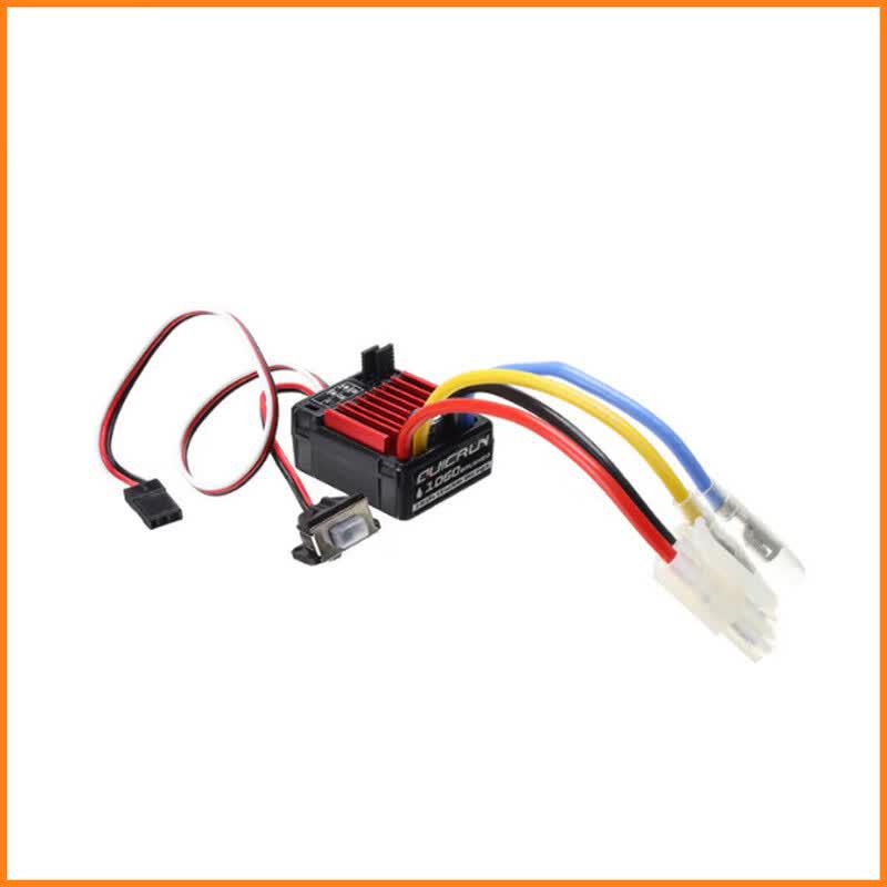 Hobbywing QuicRun WP-1080 80A Brushed ESC for 1/10 RC Crawler