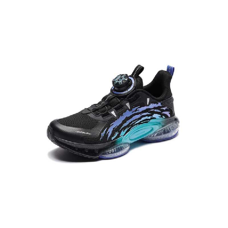 Anta Kids Running Series Lightweight Comfortable Shock Absorbing Wear Resistant Breathable Low Top Running Shoes Kids Sneaker 312445523U-2