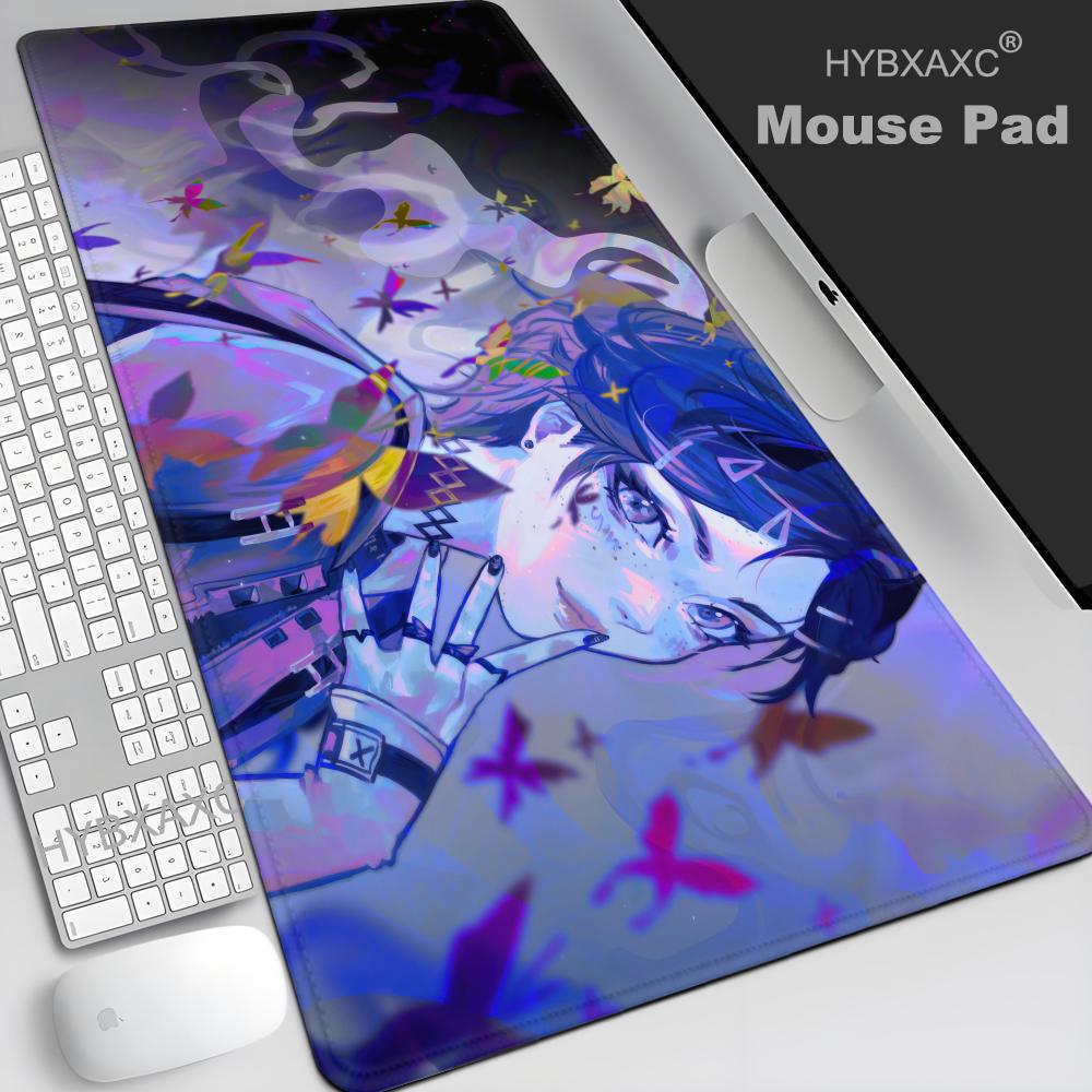HYBXAXC Clove Valorant Game Mousepad Large Keyboard Desk Mat Gaming Mouse Pad LockEdge Non-slip Mat
