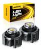 AUXITO L1B LED Fog Lamp, New Model, Genuine Replacement, Yellow