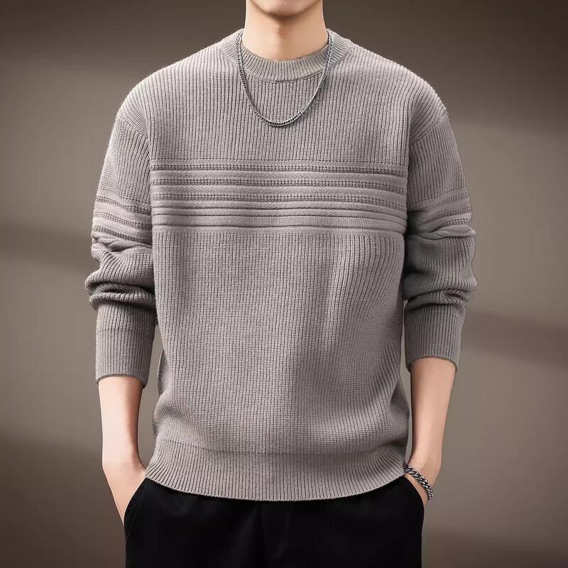 Men s Premium Textured Knit Sweater L