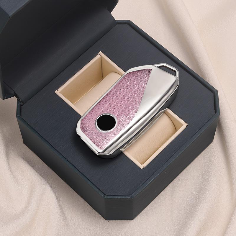 Diamond Texture Luxury For BMW Energy G07 I7 X7 LCI IX I20 X1 U11 7 Series G70 G09 XM G81 U06 M3  Remote Key Case Cover Fob