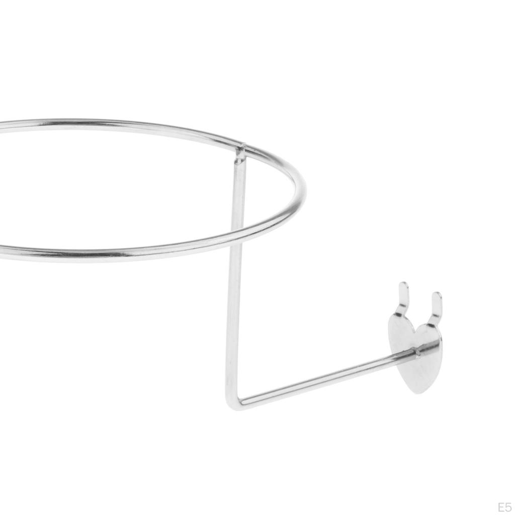 5er-Pack Wandmontierte Motorradzubehör, Helmhalter Metallständer Regale, Multifunktionale Anzeige