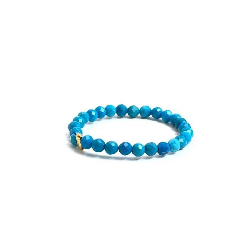 Anello con Pietra Naturale Agata cristallo quarzo zircone 2mm Multisfaccettato Gioielli regali adatti per uomo e donna