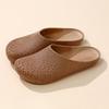 Women's Versatile Retro Soft Sole Sandals - French Toe Cap, Solid Color, Comfortable for Home & Outdoor Wear