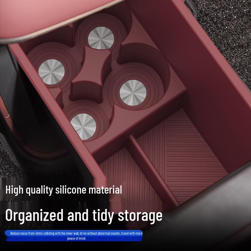 Silicone Mat for Nio ES8 Refrigerator: Rear Full Coverage Interior Protection Accessory