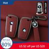2025 Pour Série 1 3 5 7 X1 X3 X4 X5 F10 F15 F16 F20 F30 F18 F25 M3 M4 E34 Coque Porte-Clés Coquille en Alliage Porte-Clés Accessoire
