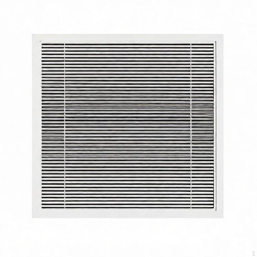 Ceiling Air Vent Grille, Aluminum Louver, Integrated Outlet for Kitchen Bathroom 300*300
