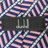 Used Dunhill tie silk pink Navy business