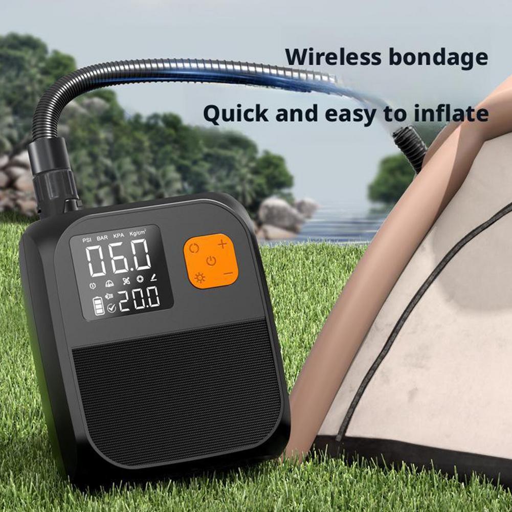 25PSI Electric Paddle Board Pump Air Compressor Portable Sup Pump 2000mAh Rechargeable Electric Air Pump For Kayak Boat Inf T5H3