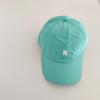 Letter N Children Baseball Cap Summer Sun Protection Cap Trendy Boys Girls Peaked Hat  Kids