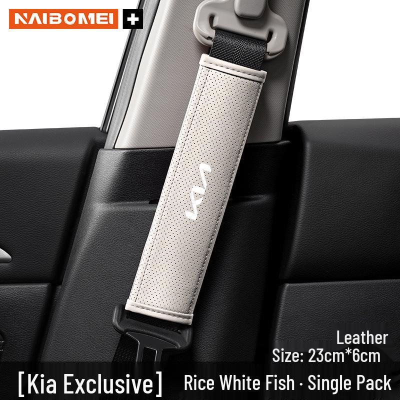 

Kia Compatible Car Seat Belt Shoulder Protector for K2, Cerato, K3, Sportage, K5, Forte, K4