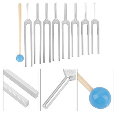 Aluminium Tuning Fork Instruments Tuning Vibration Therapy Tool Set