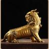 1 PZ ornamento unicorno in ottone soggiorno studio ufficio scrivania Pixiu artigianato decorativo statue di animali decorazione per la casa