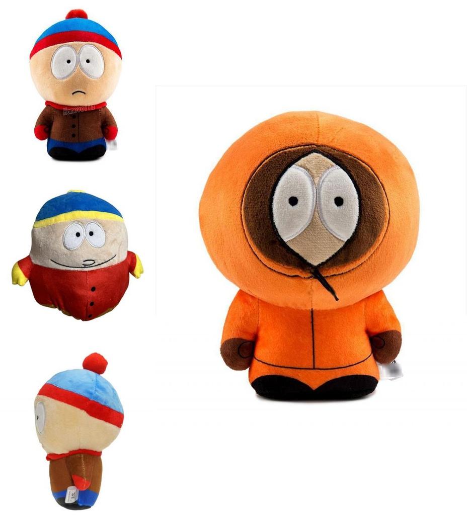 South Park Band Keychain Featuring Kyle Cartman And Kenny Plush Toys