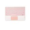 Wireless Bluetooth Keyboard for iPad and Smartphones with and with English and Compatible with iPhones and Smartphones iPad, Air, Pro, Mini, Touchpad,