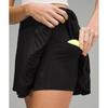 Lululemon Varsity High Rise Pleated Tennis Skirt Black
