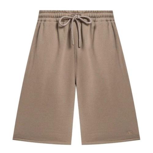 Off-White Unisex Adult Embroidered Sweat Shorts