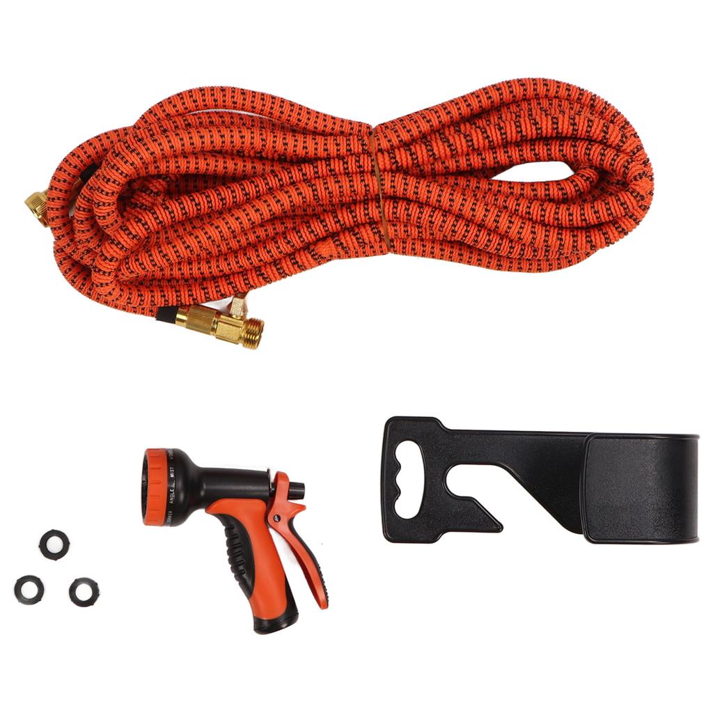 High Pressure Car Washing Sprayer Set Multifunctional Expandable Garden Hose Nozzle Set 100ft