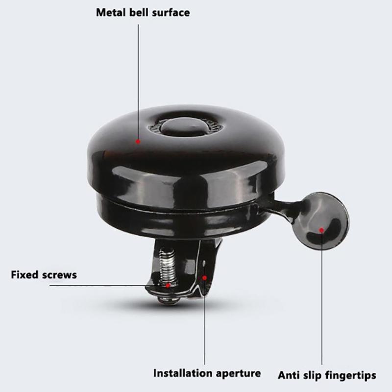 Sonnette de vélo super puissante, klaxon universel pour vélo de montagne, sonnette de vélo à volume élevé, sonnette de vélo de route pour enfants
