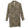 Yves Saint Laurent 90s Old Overall Handle Long Sleeve Half Button Knee-length Dress Women Used