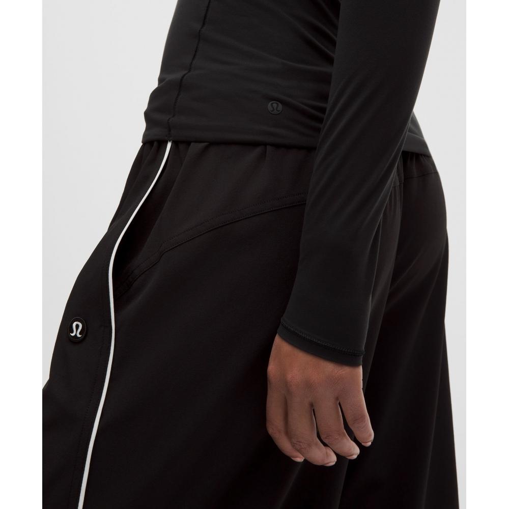 Lululemon Wundermost Ultra Soft Nulu Square Neck Long Sleeve Shirt Black