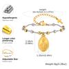 Two Tone Stainless Steel Virgin Mary Bracelet for Women, Rosary Beaded Cross Bracelets, Non Tarnish Religious Jewelry