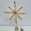 LED Wrought Iron Christmas Tree Topper Star Decoration