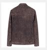 Korean Style Light Denim Stand Collar Spring Jacket