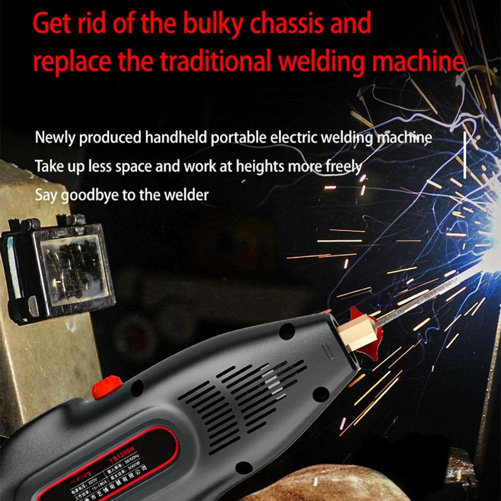Portable Handheld High Power Arc Welding Machine Household Automatic Digital Intelligent Electric Welding Machine
