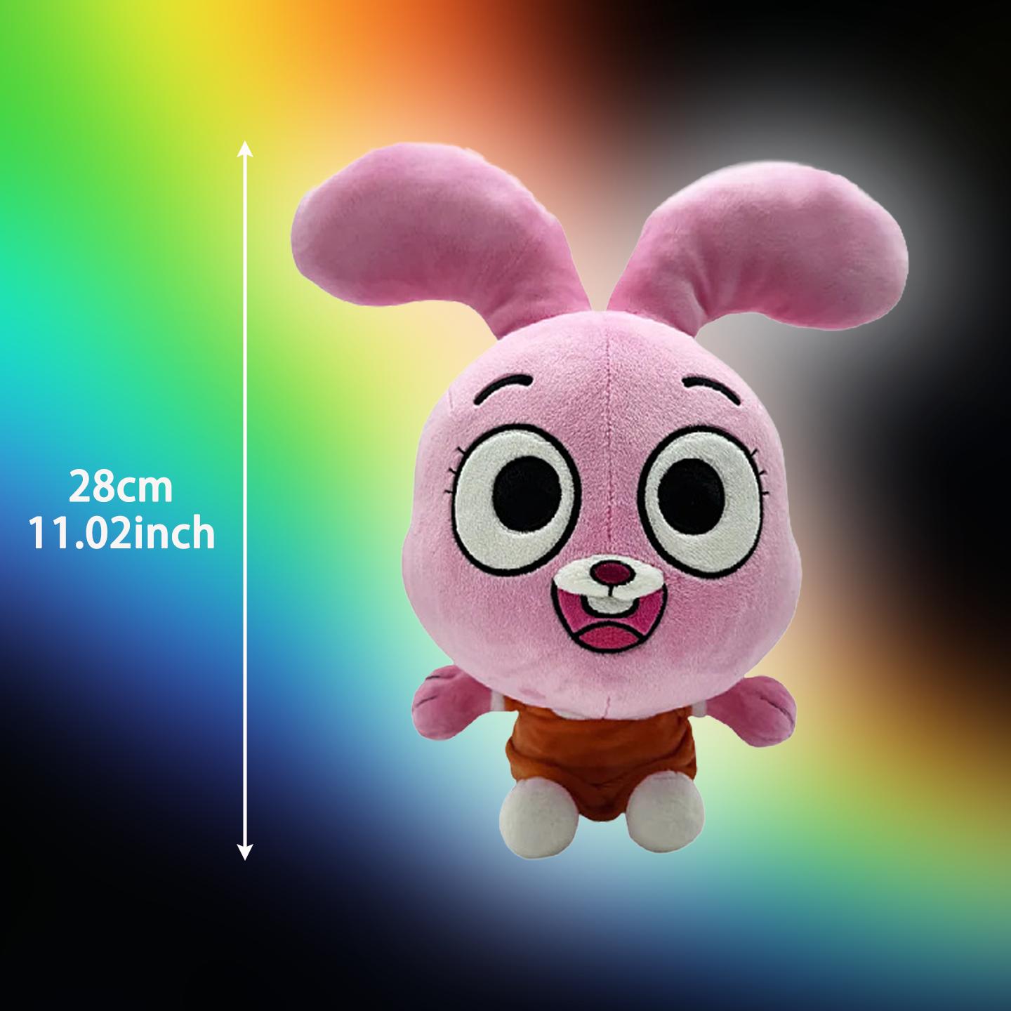 Jouets en Peluche Treasuringu Tawog Gumball Anais Darwin Rigolo Poupée en Peluche Personnage de Dessin Animé Mignon Peluche Cadeaux d'Anniversaire