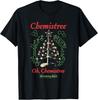 Breaking Bad Oh Chemistree Funny Christmas Science Humor BLACK T-Shirt