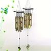 1 Large Outdoor Wind Chime Copper Bell Antique Wind Chime Hanging with Aluminium Alloy Tube Decorative Patio Art Decorations