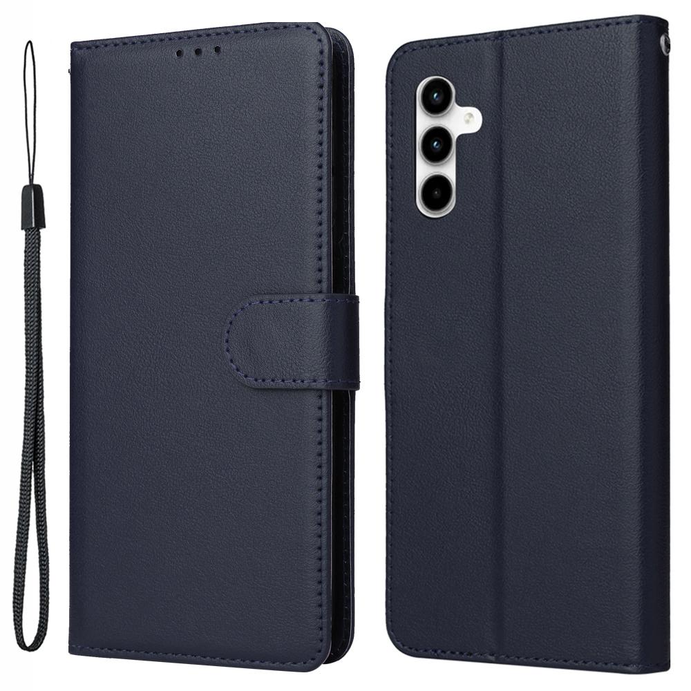 

For Samsung Galaxy A35 5G Wallet Case Anti-Scratch PU Leather Flip Phone Cover D