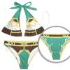 Genshin Cosplay Impact Costume Coat Cloak Tops And Swimwear Clothes Summer