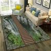 3D Illusion Vision Hallucination HD Carpet Rug for Home Living Room Bedroom Sofa Doormat Decor,Child Area Rug Non-slip Floor Mat