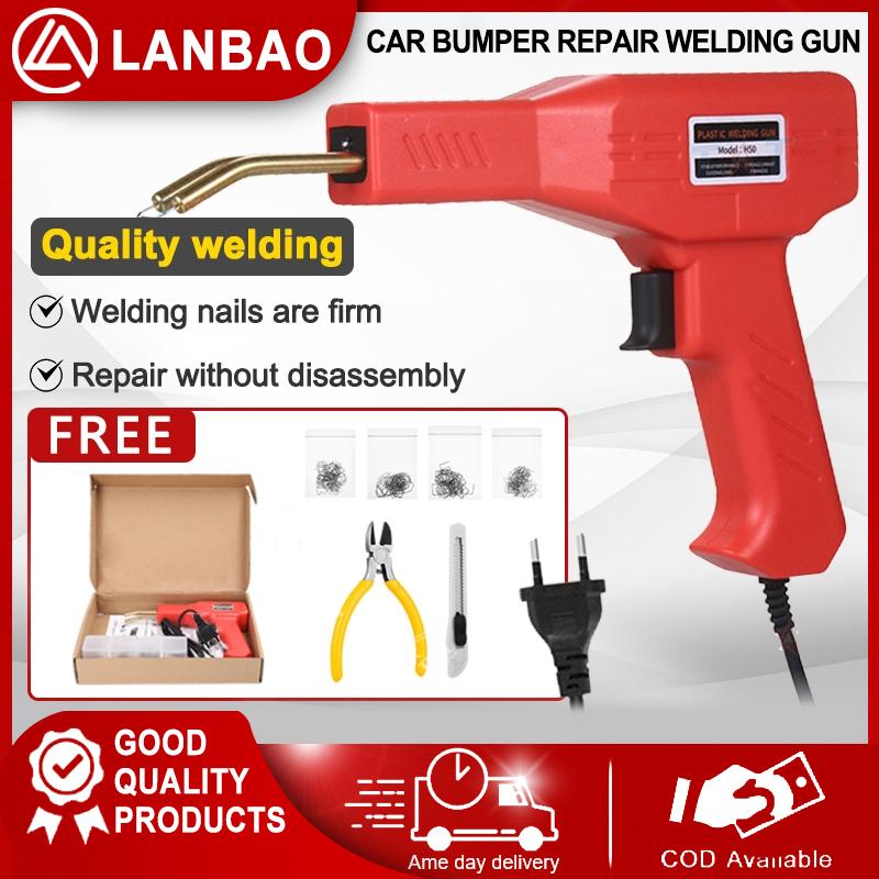 Car Bumper Crack Repair Welding Machine Handy Plastics Welders PVC Repairing Machine Welding Equipment 220V Car Bumper Repair Hot Staplers Machine
