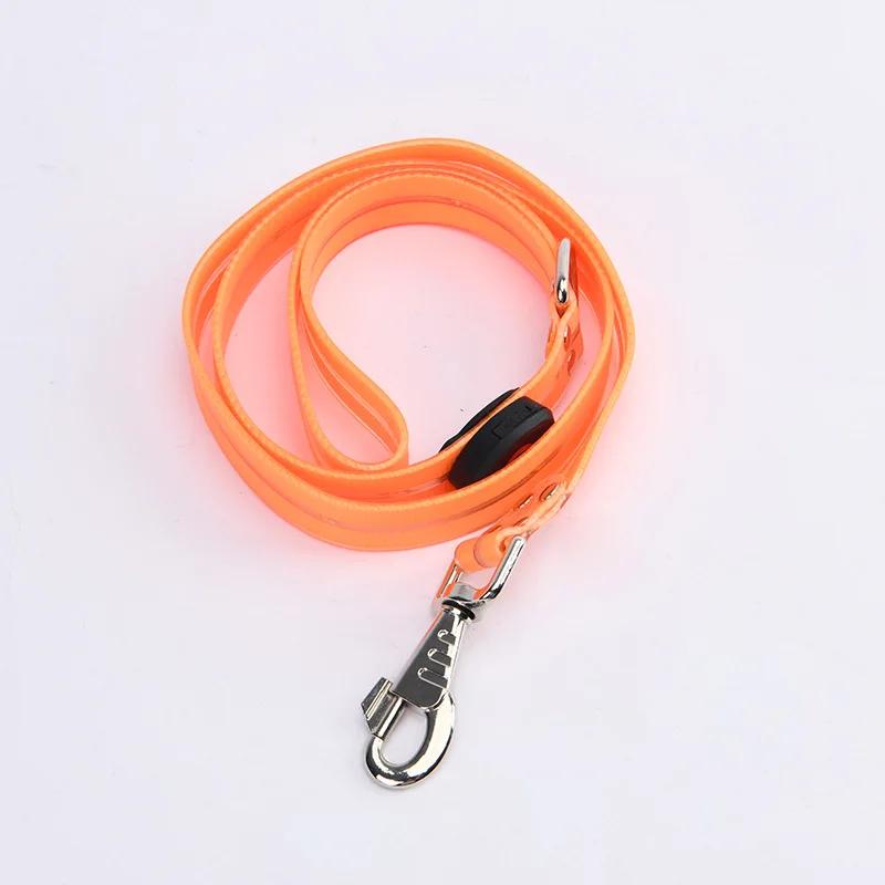Leuchtendes Haustierhalsband Leine LED Blinkendes Halsband USB-Aufladung Hundeleine Verstellbares Hundehalsband Modisches Haustierzubehör
