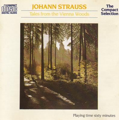 CD JOHANN STRAUSS JR. - Tales from the Vienna Woods TQ118 The Compact Sel 1987 UK Classical Used