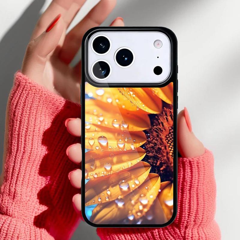 Flowers 1 Sunflowers Phone Case for iPhone 17 16 15 14 13 Pro Max Back Cover for 12 11 Pro Coque
