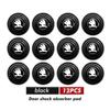 Car Sticker Car Door Anti-shock Pad Buffer Pad Crash Pad Silicone Pads Accessories For Skoda Octavia A5 A7 RS Fabia Superb Rapid   NL6