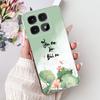 Clear For Xiaomi 14T Case Cover Luxury Cute Cat Fashion Flowers Funny Cool Painted Soft Phone Case 2406APNFAG