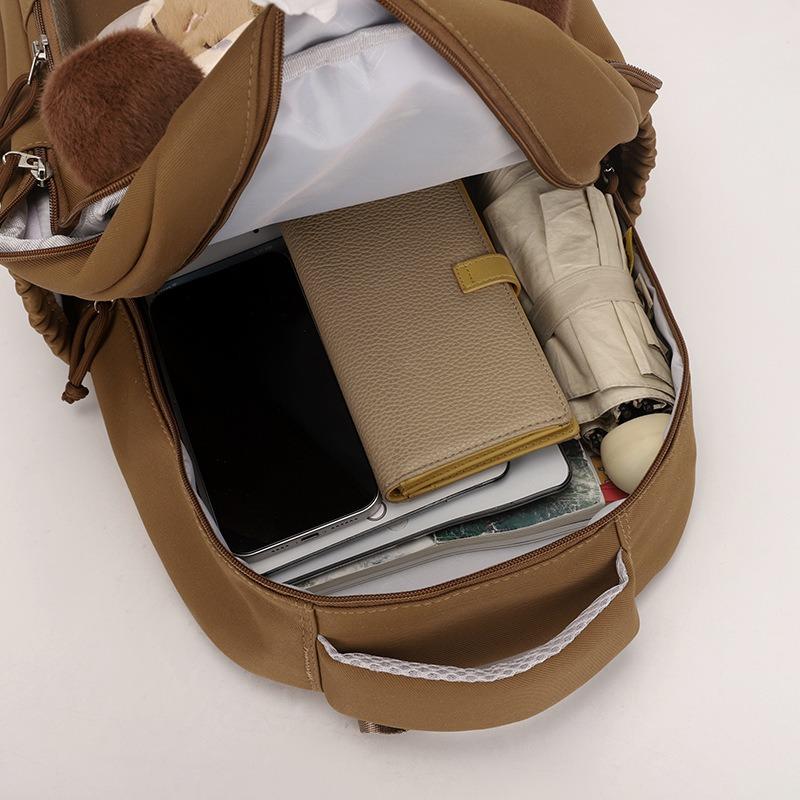 The New Schoolbag Is High-value, Fresh, Sweet and Cute Backpack, Grade 1-3 Student Lightweight Travel Backpack.